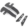 Carbon Steel Black For Ford Maverick -2026 Hood Headlight Bracket Pillar Hood Mount Holder Trim Exterior Accessories