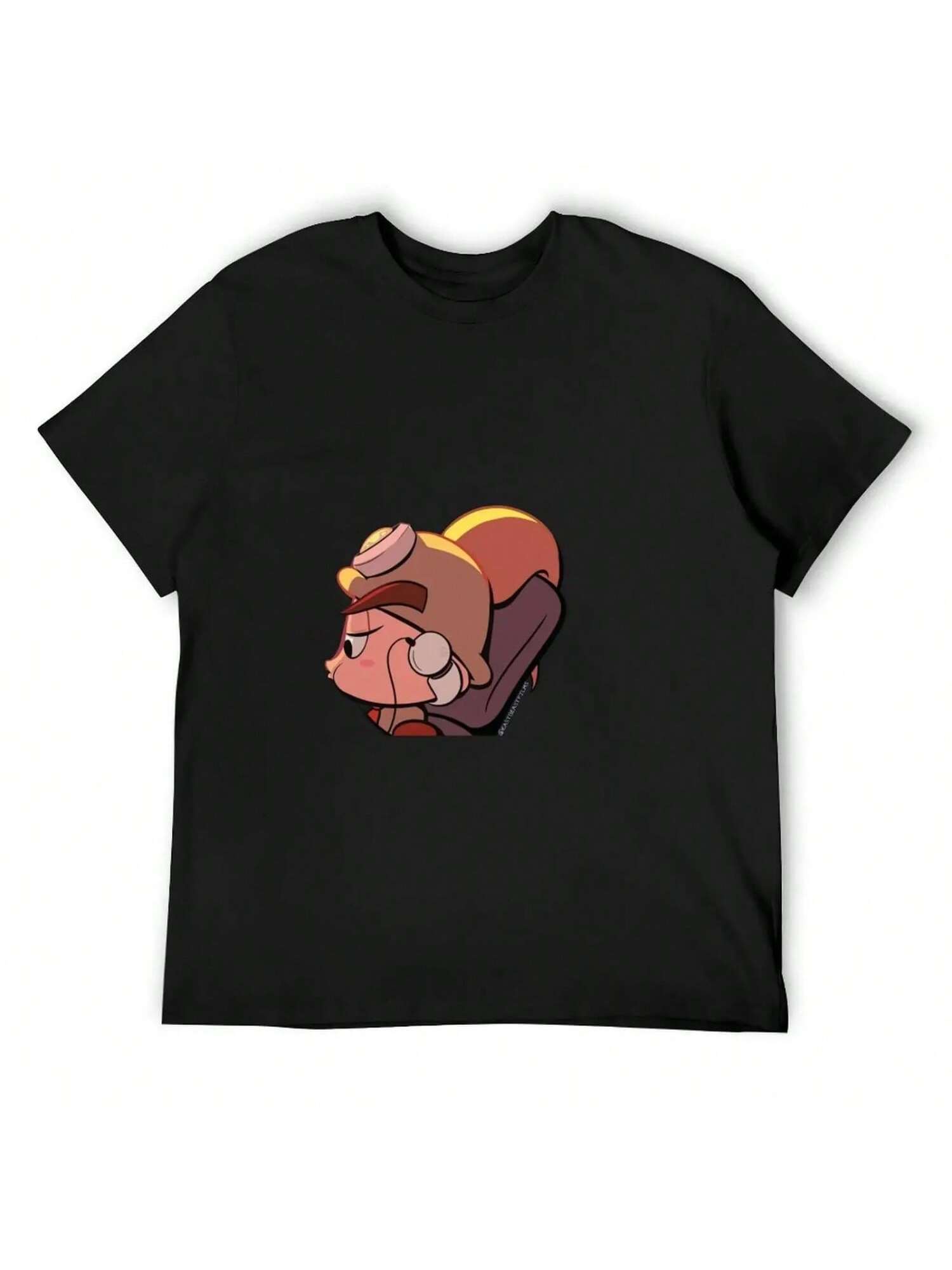 Goombella Studying Lofi Sticker T-Shirt Luxury T-Shirt Cheap Stuff Anime Stuff Luxury Man unisex Big And Tall T Shirts S разноцветный