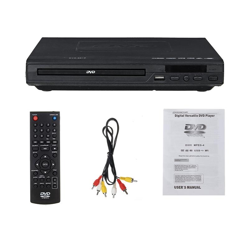 Multi System 1080P DVD Player Portable USB 2.0 3.0 DVD Player Multimedia Digital DVD TV Support HDMI CD SVCD VCD MP3