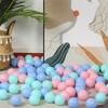100Pcs Colorful Funny Toy Plastic House Outdoor Air Balloons Ocean Wave Ball Water Pool Sport Ball