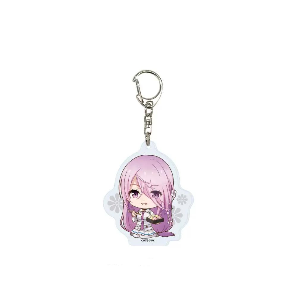 

Heaven Burns Red Ruka Kayamori Yuli Izumi Megumi Aikawa Tsukasa Tojo Karen Asakura Official Acrylic Keychain Bag pendant Gifts 6 cm