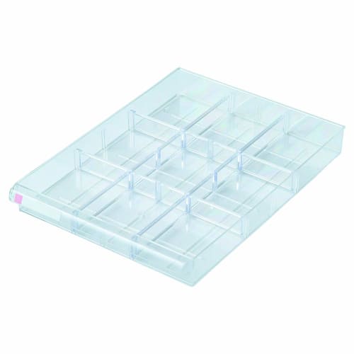 Nakabayashi Avante V2 Optional Divider for A4 Vertical Drawer Shallow Type AW-22S Transparent