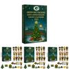 Green Bay Packers Jubiläums-Adventskalender Acryl Weihnachtsdeko Geschenk für Sportfans