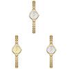 Gedi Quartz Watch For Women With Waterproof Function And Jewelry Clasp