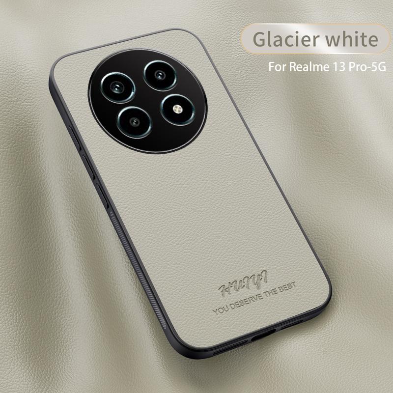 Luxury Business Leather Soft Frame Magnetic Cover For Realme 13 Pro Plus Realme13 Pro+ 5G Phone Cases Capa