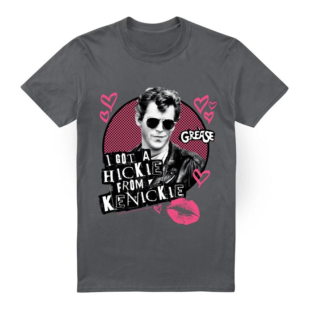 Grease Kenickie T-Shirt S-2XL , Charcoal M