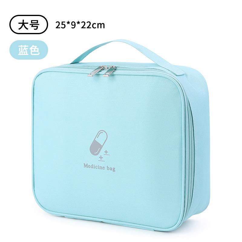 1/2Pcs Large-Capacity  Medicine Box Layered Family First Aid Kit Medicine Boxes Medicine Cabinet Portable Fabric Storage Bag