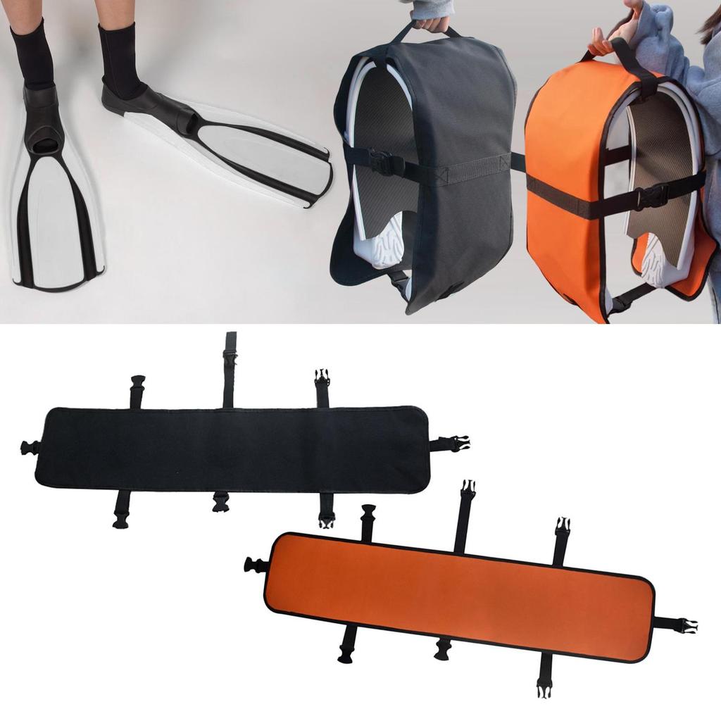 Flossen Aufbewahrungstasche Tauchausrüstungstasche Staubdichte Oxford-Stoff Flossentasche Schnelltrocknende Flossen Tasche für Strandaktivitäten Reisen Surfen
