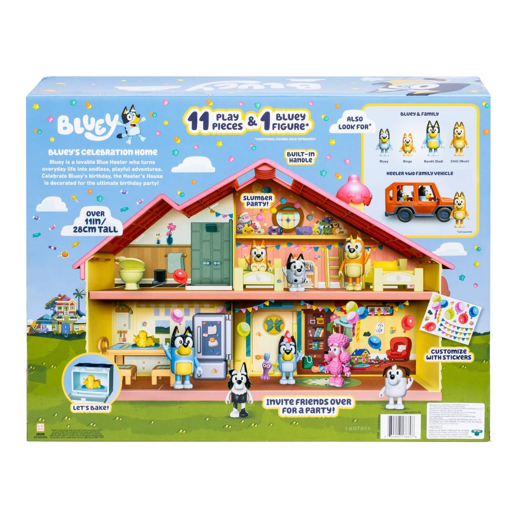 Blueys Birthday Celebration Home Playset