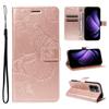 For Oppo Reno13 F 5G Lommebokdeksel Blomst Sommerfugl Trykt Lær Telefondeksel Støtte