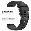 QuickFit 22mm 26mm Leather+Silicone Strap For Garmin Fenix 8 47mm 51mm 7 7X 6 6X 5 5X Plus Enduro 3 Tactix 9 Forerunner 965 955 970 Nylon Band
