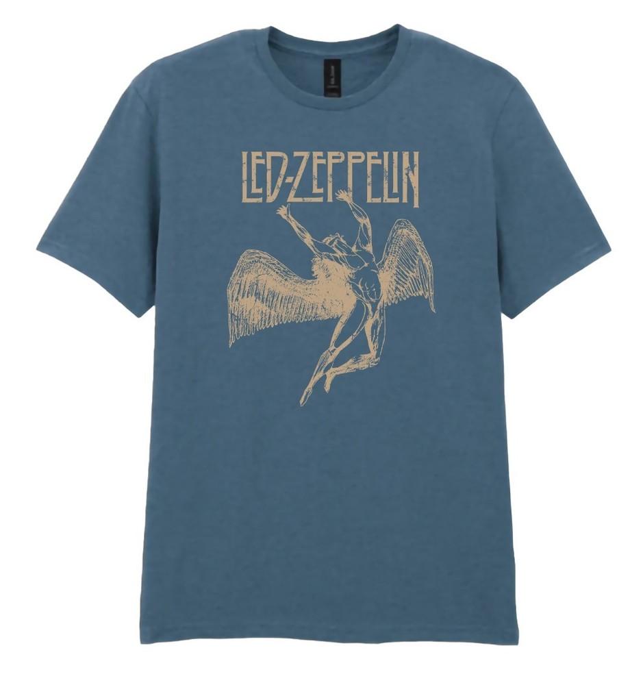 Led Zeppelin Angel Tshirt Hard rock heavy metal tee gift for music lovers XL