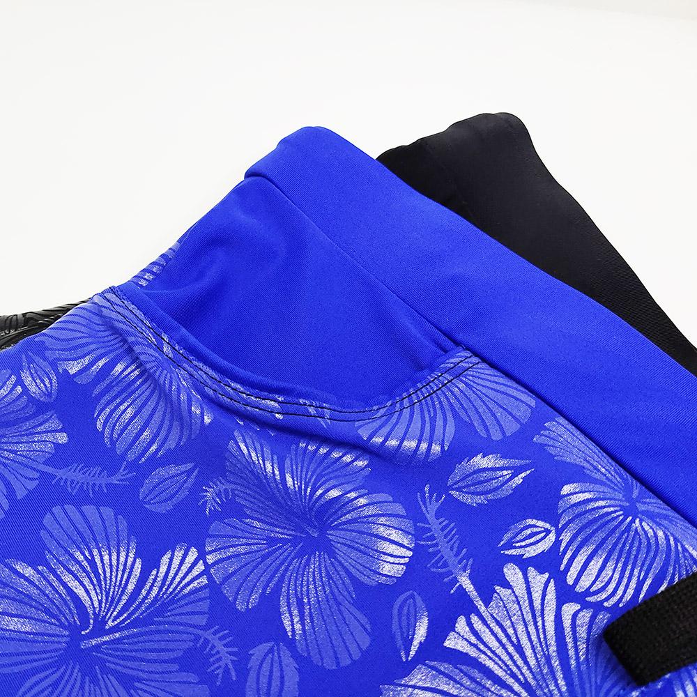 Menn Badebukse Passer Sexy Badetøy Strandklær Tanning Surfing Svart blomst