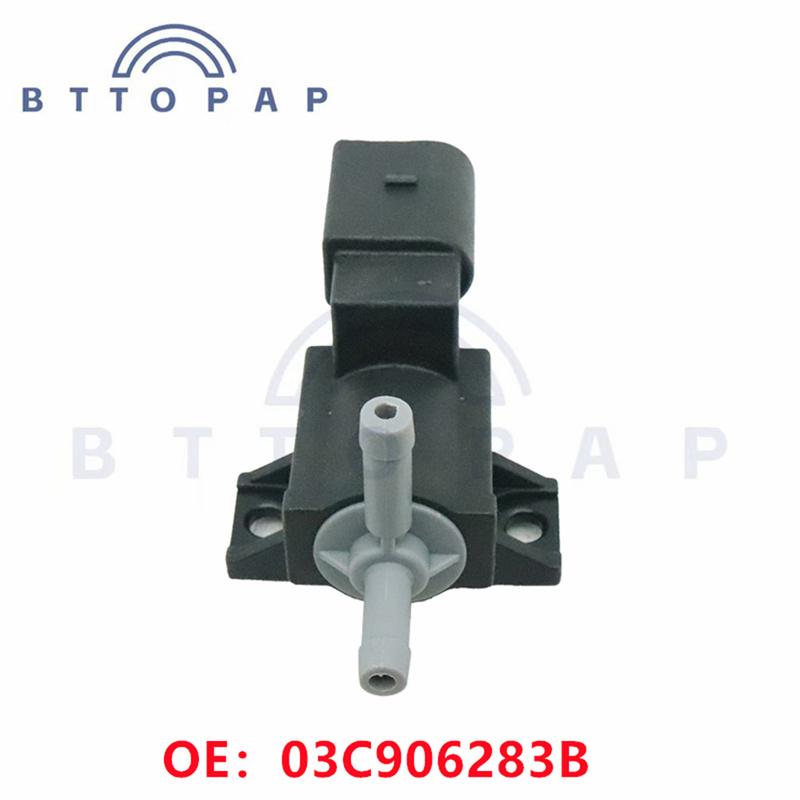 2P Turbo Boost Pressure Solenoid Valve 0906283B For VW Golf Scirocco Sharan 2010-2015 Tiguan 1.4TSI Passat Polo Engines