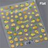 1 piece5D Cute Fruit Jelly Nail Stickers Red and Green Apple High Quality Nail Stickers New Embossed Nail Art Decoration Sticker