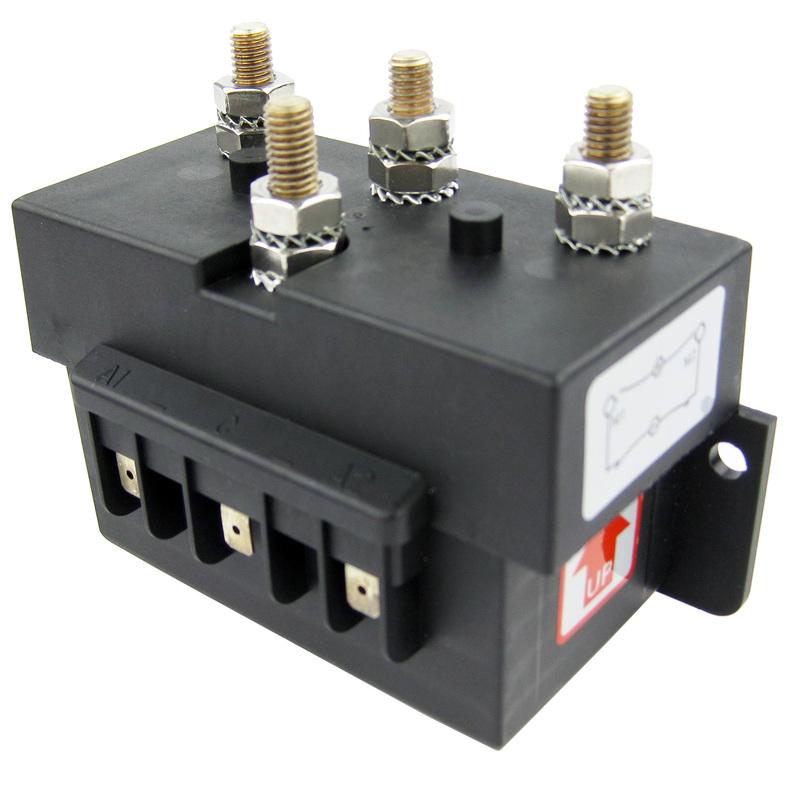 12V Heavy Duty Winch Solenoid Relay Control Box for Boat Anchor Windlass | Reversing Motor Controller 1500W Max12V Heavy Duty Wi