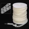 Imitation Pearls String Beads Chain for Art Craft 25M Artificial Pearls Beads Chain for Bridals Dress Wedding Decoration