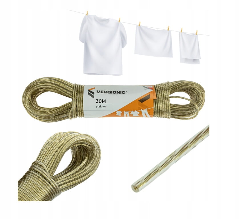 Steel Rope for Washing Clothes To the Dryer 30m