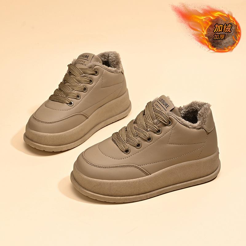 Snow boots 22 winter new short thermal cotton shoes piled thickened shoes boots shoes MX 35