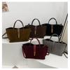 Ladies' Fashionable Vegetable Basket Tote Bag, Large Capacity Commuting Bag, Ladies' High-end Sense, Niche Hand-held Crossbody Bag