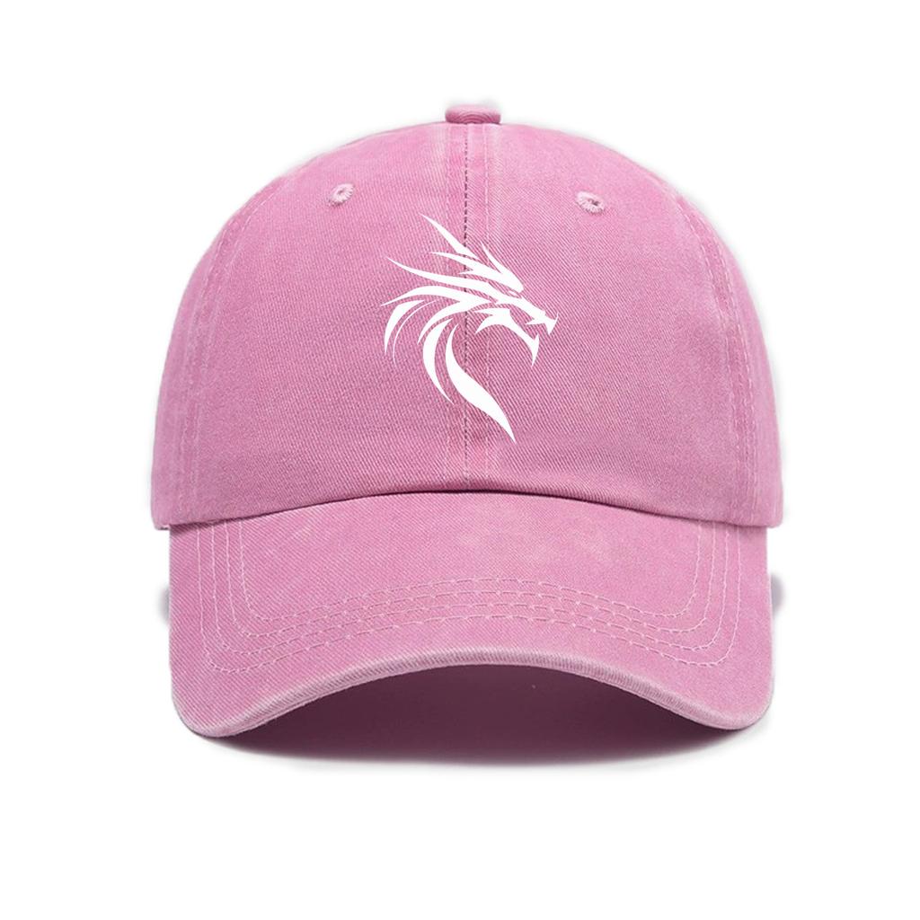 Outdoor fashion leisure retro printed baseball cap for spring and summer, street shading, American style unisex hat