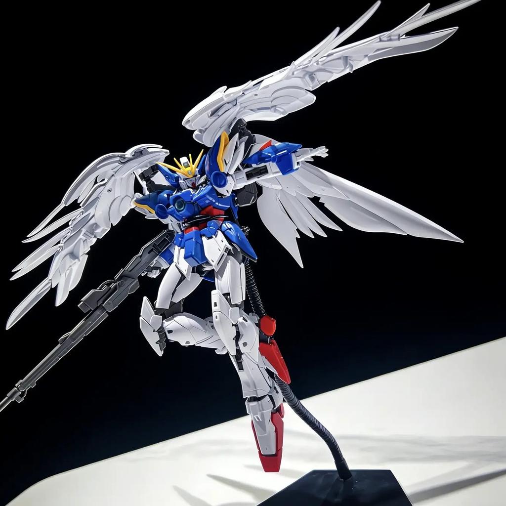 7703 1/100 Scale MG Wing Zero Ver.Ka Mecha Assembly Model Kit with Box  DIY Collectible Toy Gift for Boys  Hobby Lovers