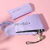 Anti-UV Mini Sun Protection Umbrella Lightweight Folding Sun Umbrella  Students