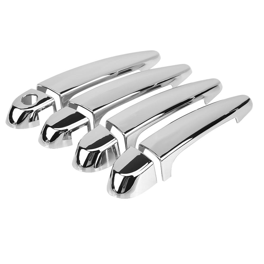 8 Pcs Car Chromium Electroplating Door Handle Cover Trim for BMW X1 X3 X5 X6 2010 2013