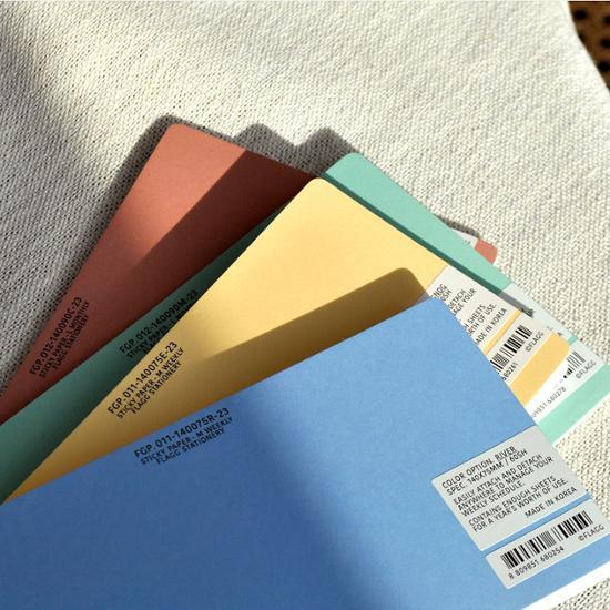 Flag Sticky Paper - L Monthly (2 Type), a Popular Phrase In Korea