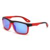 Unique Oval Design Frame Polarized Sunglasses  Summer Outdoor Sun Protection