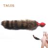 T-Adult Silicone Fox Tail Anal Butt Plug Adults Sex Toy Prostate Massager Sexy Toys