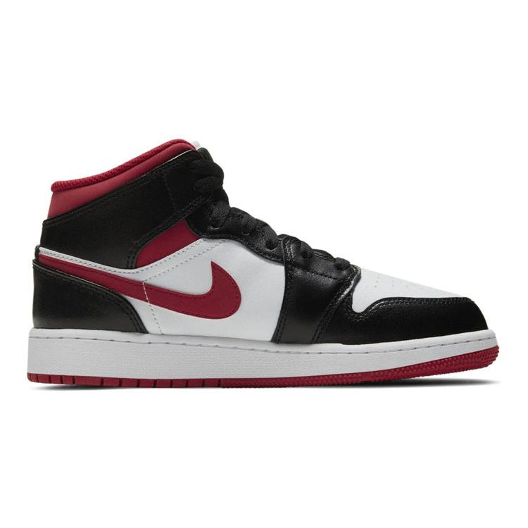 New Jordan Kids Air Jordan 1 Mid 'Metallic Red' Sneakers DJ4695-122