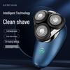 2025 Triple-Head USB Rechargeable Washable Shaver with Flip-Top & Large Capacity Battery