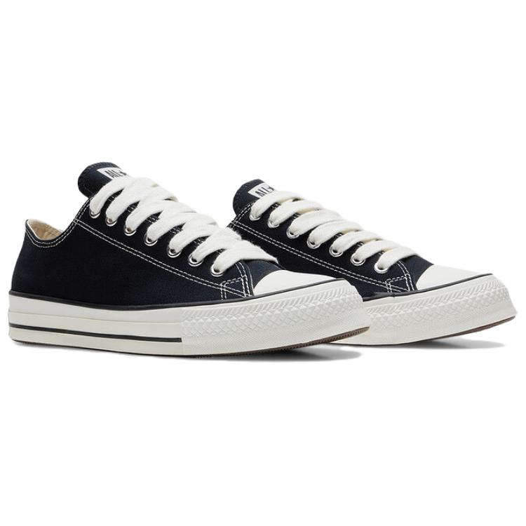 Converse Chuck Taylor All Star Throwback Ox Black Vintage White Unisex Canvas Sneakers A19080C