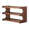 Solid Wood Multi-Layer Kitchen Spice Rack & Multifunctional Storage Organizer