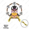 Demon Slayer Mini Action Figures Hot Anime Dolls Bricks Kamado Tanjirou Kibutsuji Muzan Building Blocks Model Toys Kids Gift Set