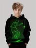 Roupas infantis meninos moletons manga longa 3D Footbaii impressão crianças primavera outono roupas casuais ao ar livre ativo meninos roupas tops