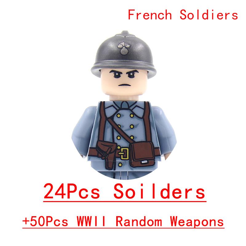 Non-Toxic Wwii Military North African Campaign Wheeled Armored Vehicle Tank Cannon Soldier Figures Building Blocks Weapon Truck Army Toy