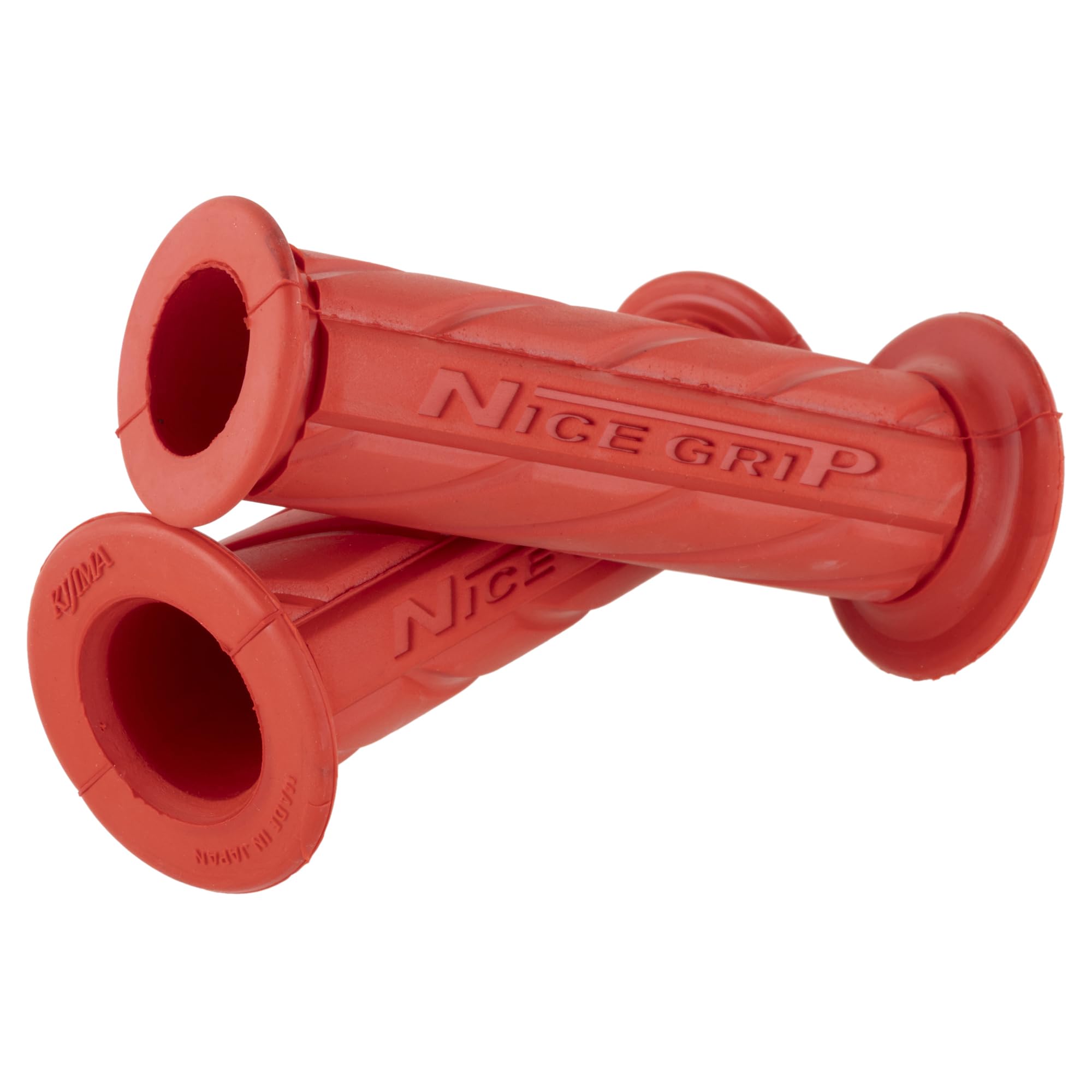 

Kijima 201-6725 Motorcycle Parts Grip Rubber NICE Neo Mini Penetration Type, Red, 4.3 x 0.8 inches (110 x 22.2 mm) красный