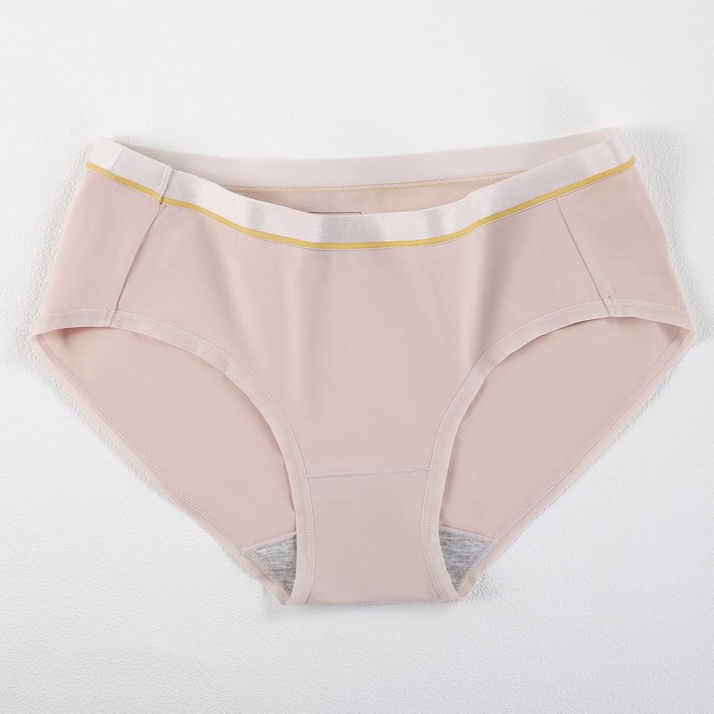 Women's Spring and Autumn Class 7A Anti Bacteria High Waist Stretch Waist Triangle Briefs