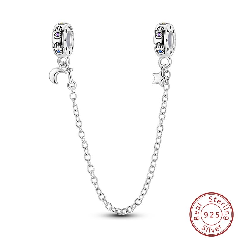 Vendi Charms a Catena con Animali, Piante, Viaggio, Design di Moda, Perline in Argento 925, 3mm, Fai da Te, Creazione di Gioielli Fini