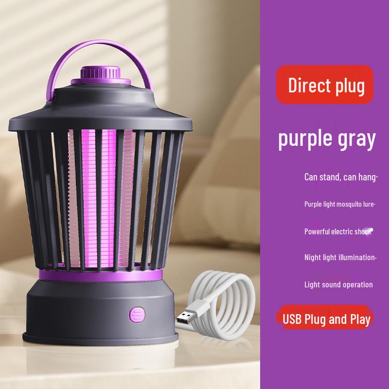 USB Rechargeable Portable Mosquito Killer Lamp for Home & Dorm