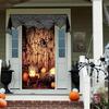 Witch Garden Warning Sign Weather-proof Rusty Vintage Halloween Do Not