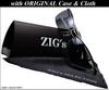 All Dark UV Black Original Sunglasses Case with Cloth [ZIGs] Black, Black, Protection, Frame, Metal, Half-Rim, Two-Bridge, Square, Men's, (gls03bl)