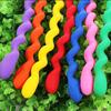 100Pcs Multicolor Spiral Latex Balloons Unique Twisted Long Style Decorative Supplies for Wedding Birthday Party Arrangements