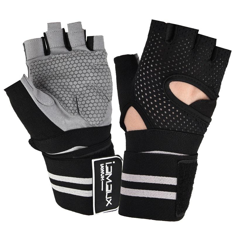 Fitness gloves half finger men's and women's sports outdoor equipment training wear-resistant non-slip horizontal bar dumbbell protection palm