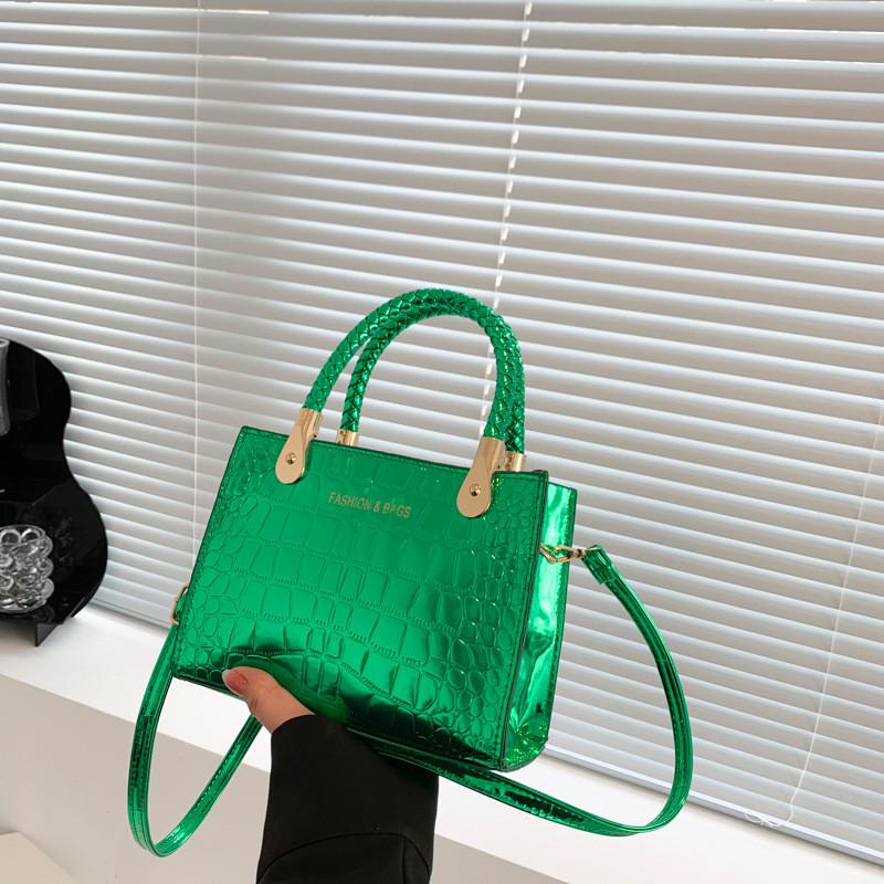 Chic And Trendy Small Square Handbag For Women Stylish Pu Leather Crossbody Bag