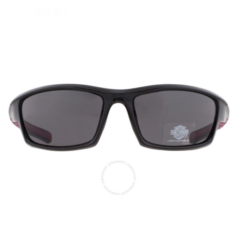 

Harley Davidson Smoke Mirror Wrap Ladies Sunglasses HD5045S 01C 63