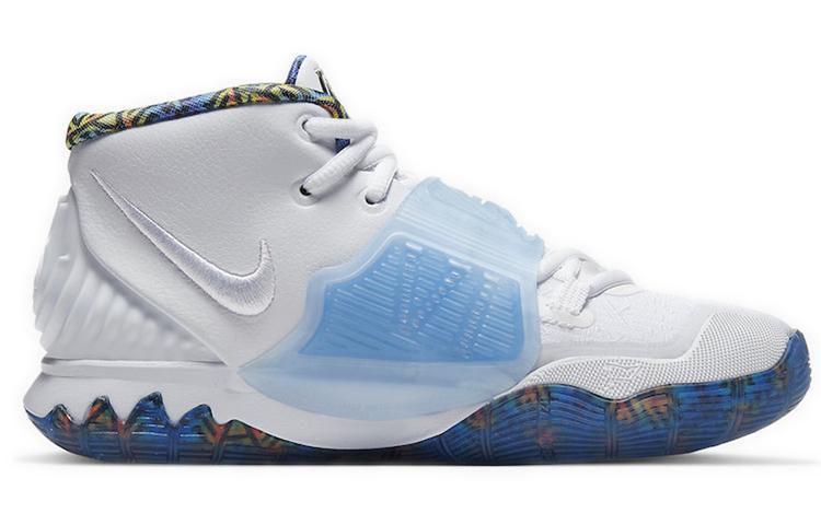 Nike Kyrie 6 White Sapphire Crimson GS BQ5599-146
