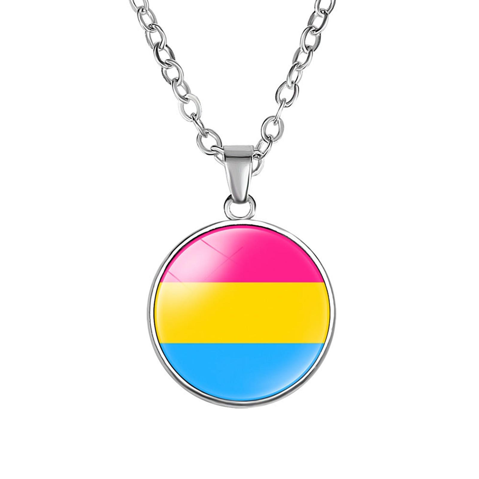 

Round Pendant Necklace with Chain Adjustable Length Stainless Steel Frame Glass Dome Cover Fashion Accessory Jewelry for Everyday Wear чёрный